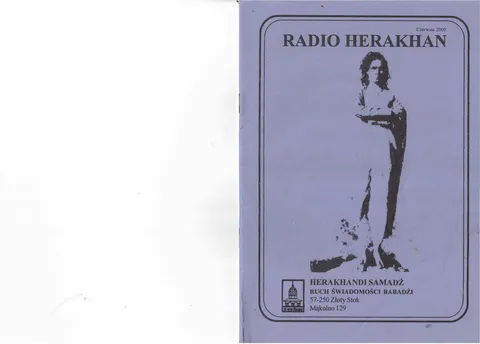 Gazetka Radio Herakhan - Radio Herakhan Czerwiec 2000