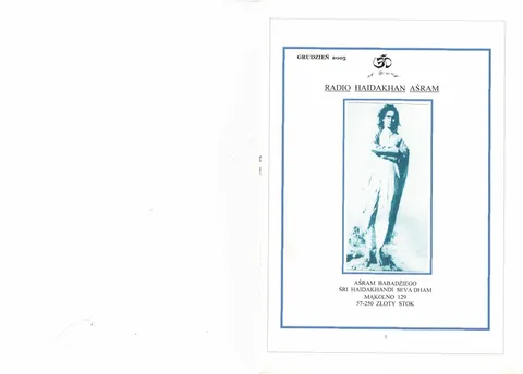 Gazetka Radio Herakhan - Radio Herakhan Grudzien 2005