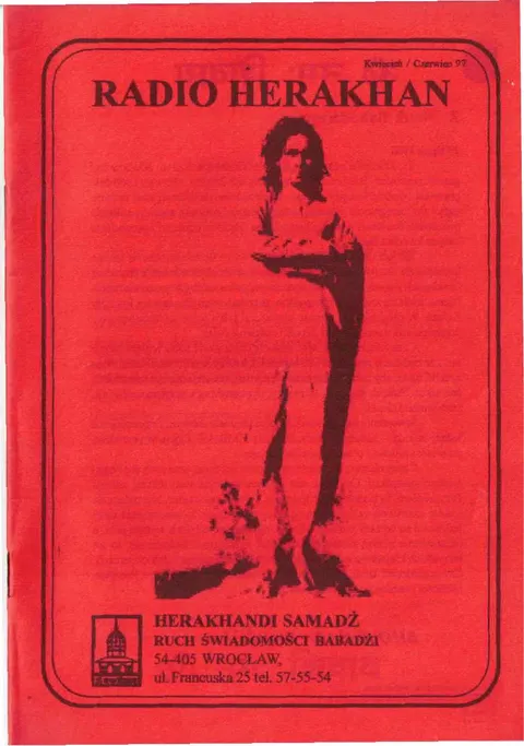 Gazetka Radio Herakhan - Radio Herakhan Kwiecien Czerwiec 1997