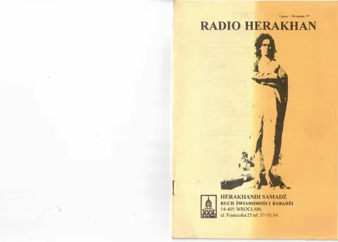Gazetka Radio Herakhan - Radio Herakhan Lipiec Wrzesien 1997