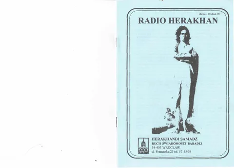 Gazetka Radio Herakhan - Radio Herakhan Marzec Grudzien 1998